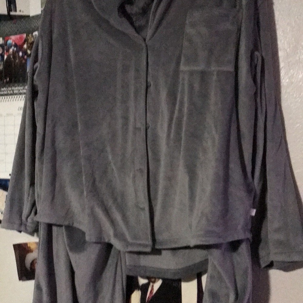 Tep-piece yours/yours  size:L Cole: gray sleep wear